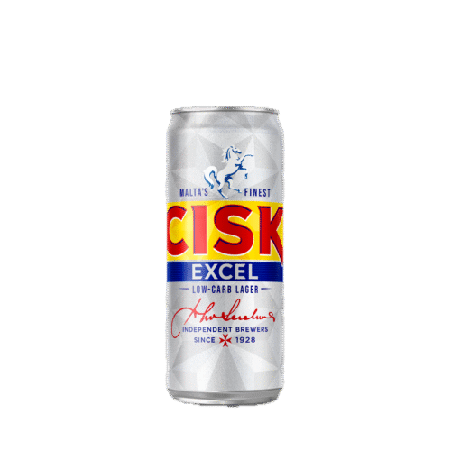 CISK Excel Low-Carb Lager Beer 4,2% ABV 24x33CL
