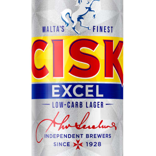 CISK EXCEL LOW-CARB LAGER 4,2% ABV 24x33CL